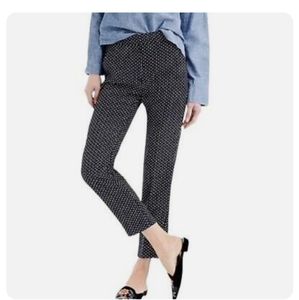 J.Crew easy pant in navy foulard